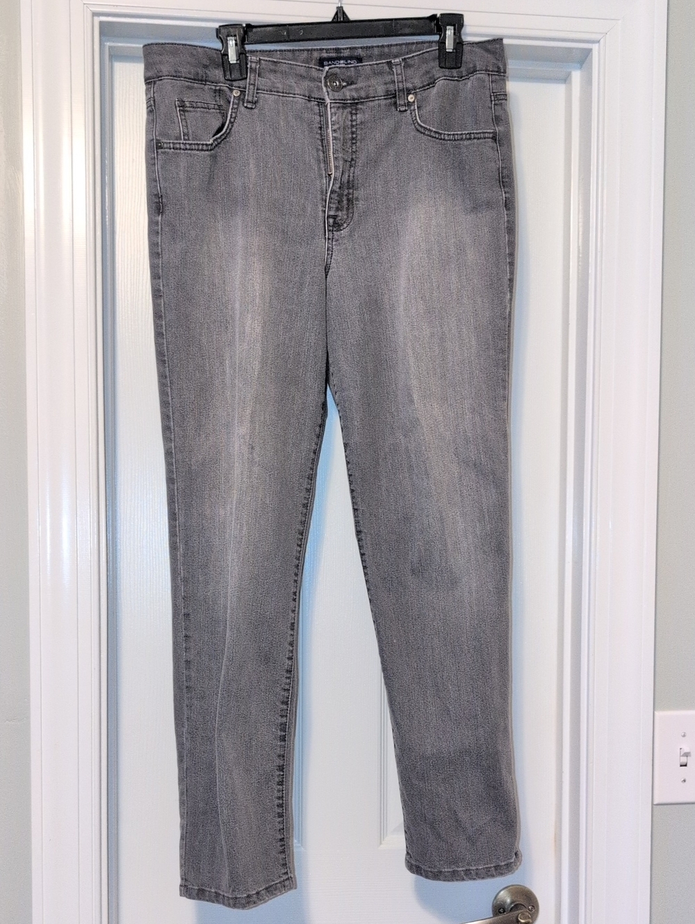 Bandolino Women's Grey Skinny Jeans